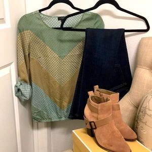 Moving Sale 🚗 - The Limited Relaxed Fit, Convertible Sleeve Top, XS